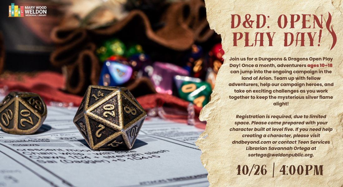 D&D: Open Play Day
