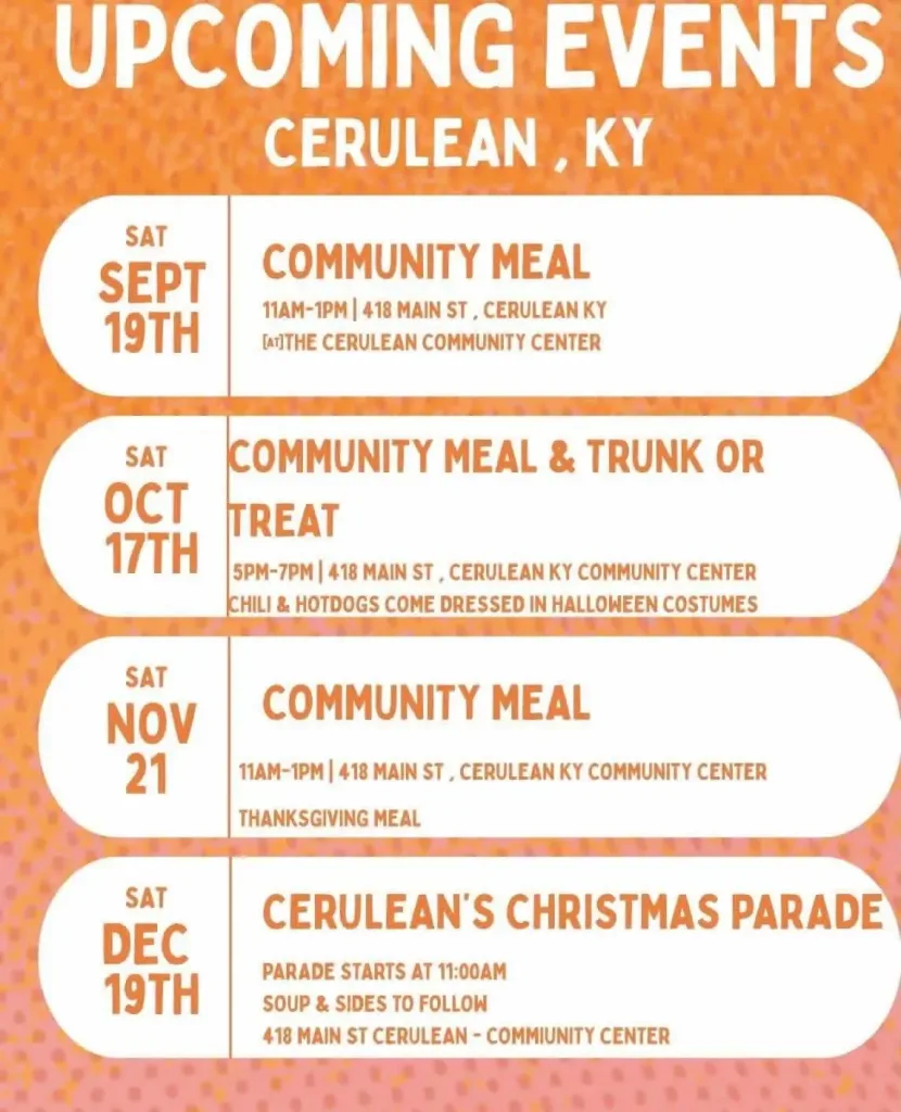 Cerulean, Kentucky Events