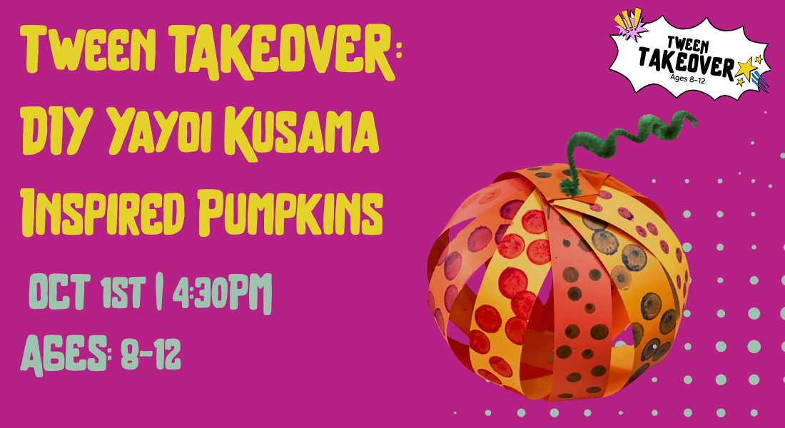 Tween Takeover: DIY Yayoi Kusama Inspired Pumpkins