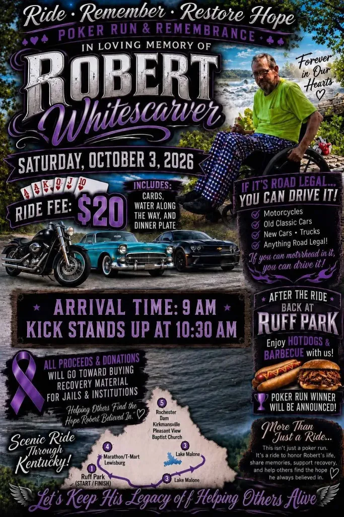 Ride, Remember, Restore Hope - Robert Whitescarver