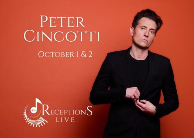 Peter Cincotti at Receptions Live