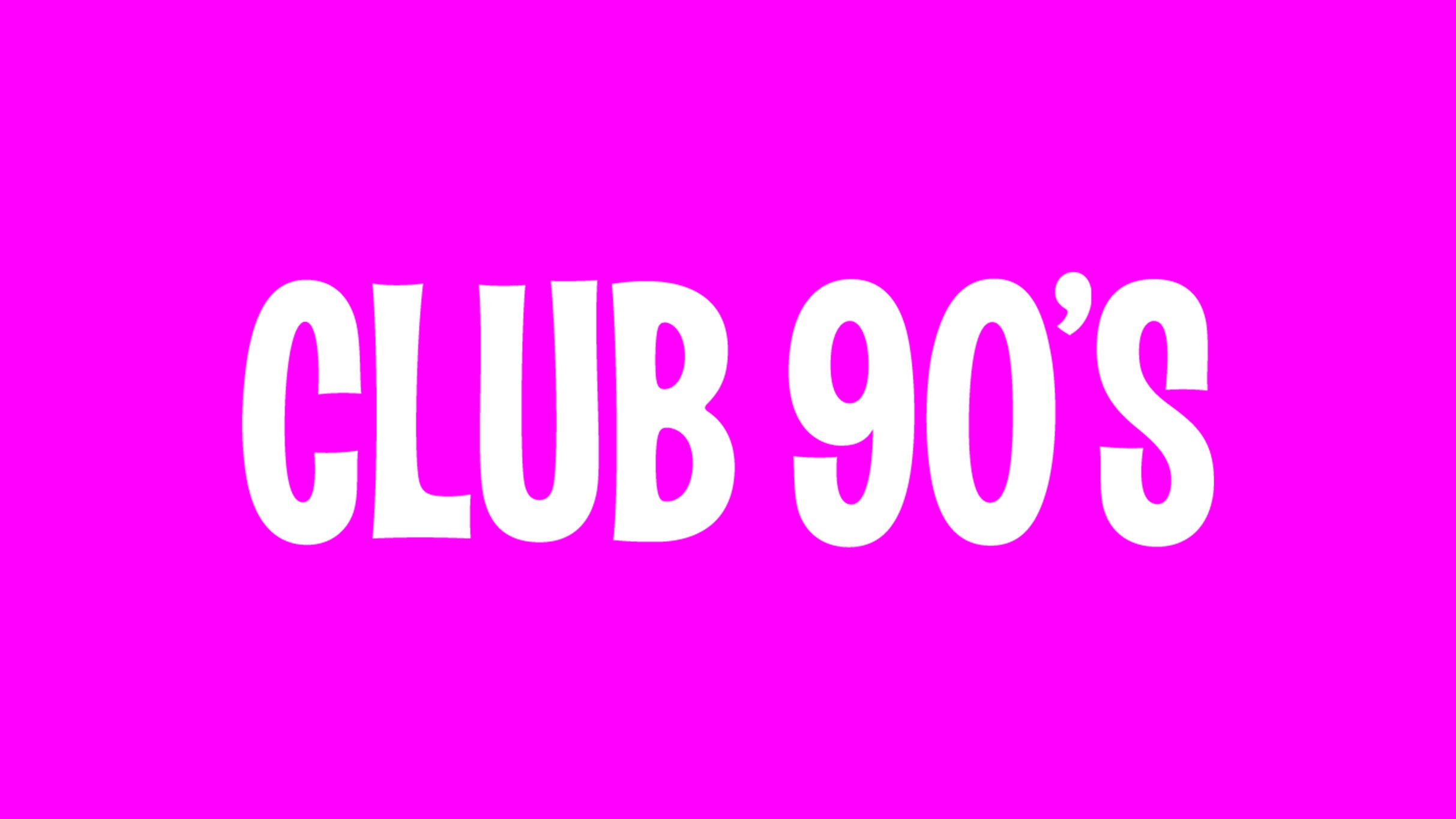 Club 90s Presents MJ Night (18+ event)